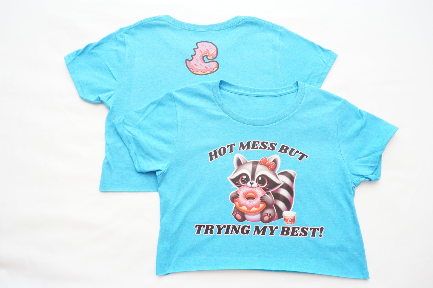 Hot Mess Crop Tee