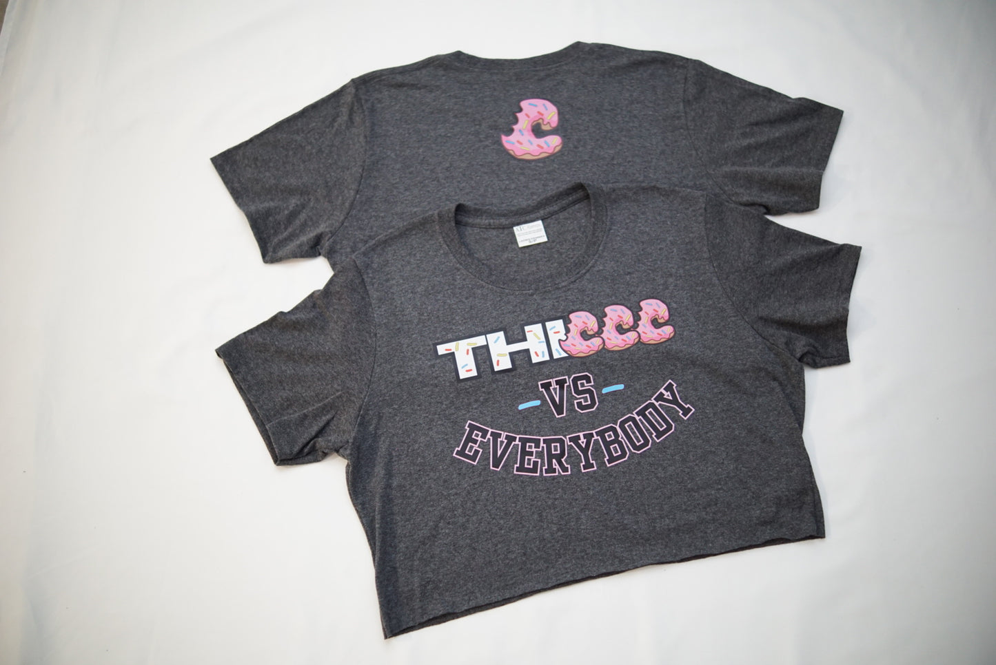 Thiccc vs. Everybody Cropped Tee