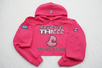 Certified Thiccc Crop Hoodie