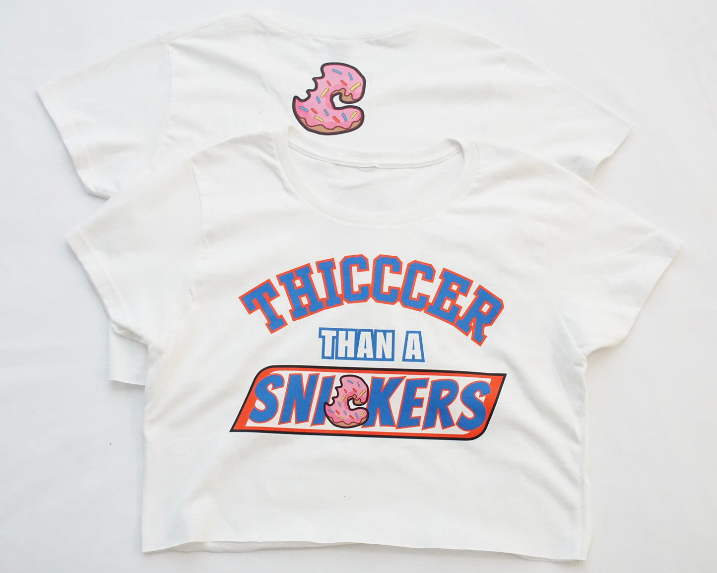 Thicccer than a Snickers Crop Tee