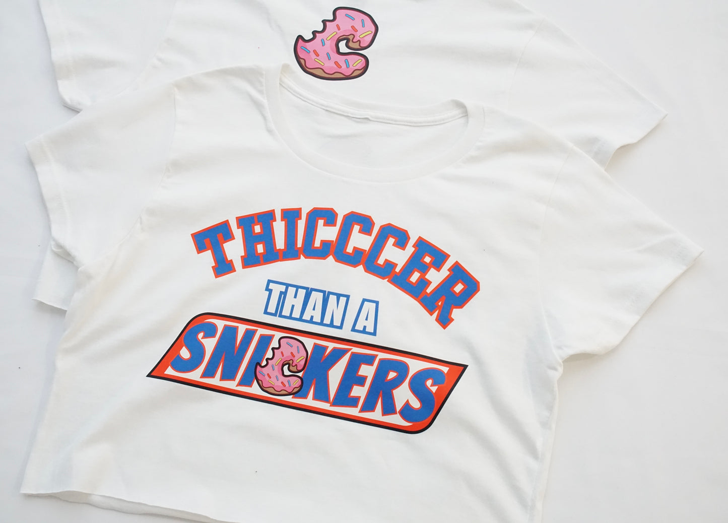 Thicccer than a Snickers Crop Tee