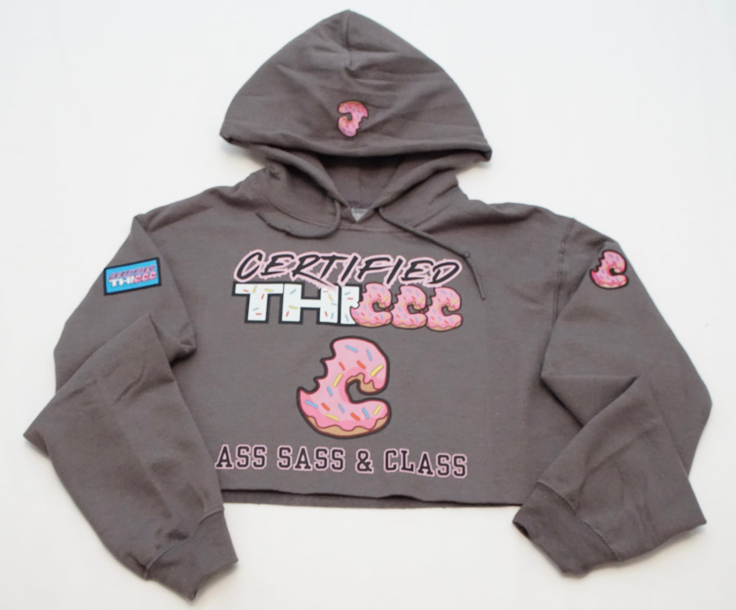 Certified Thiccc Crop Hoodie