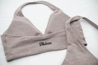 Thiccc Halter Sport Bra