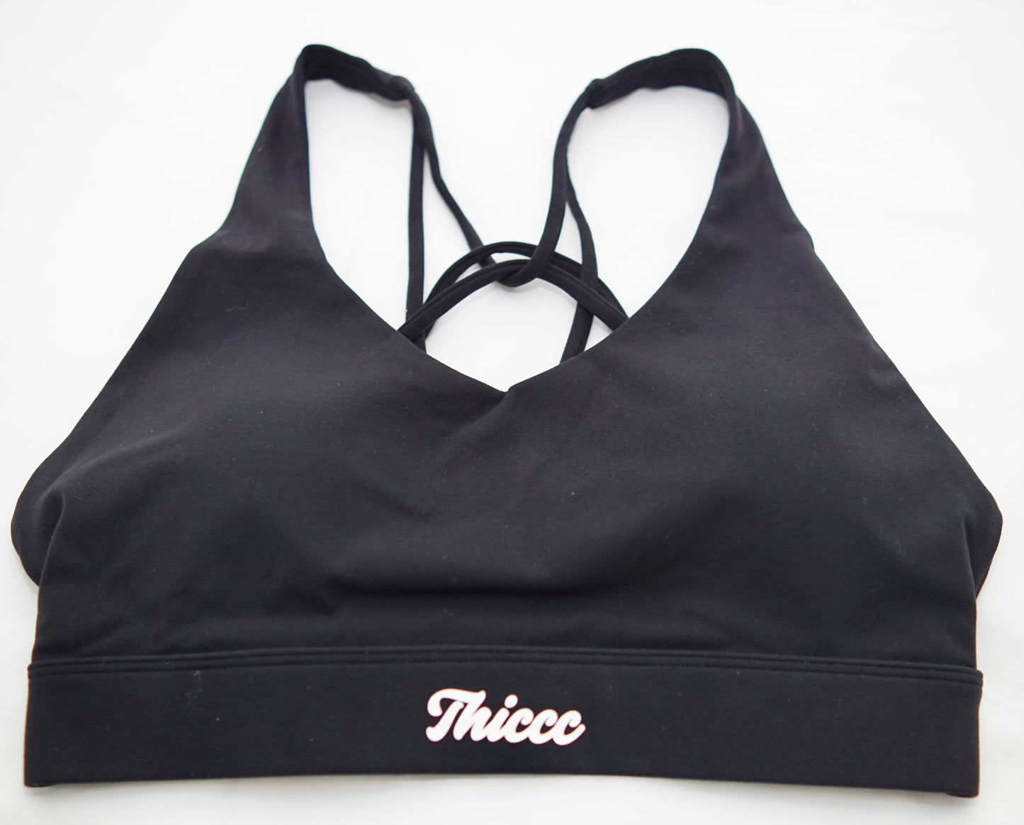 Thiccc Shine Sports Bra