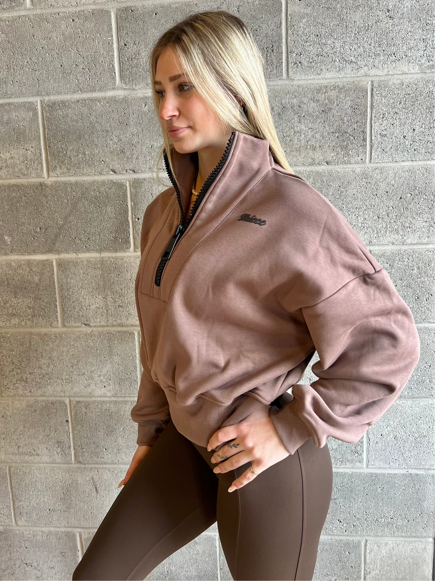 Thiccc Fleece Quarter Zip