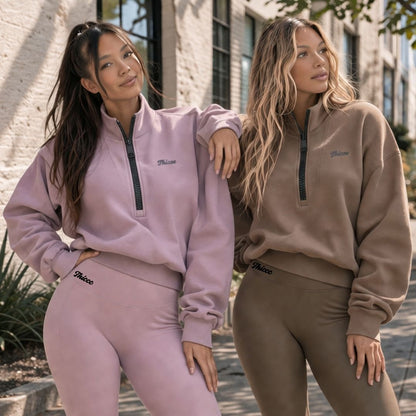 Thiccc Fleece Quarter Zip